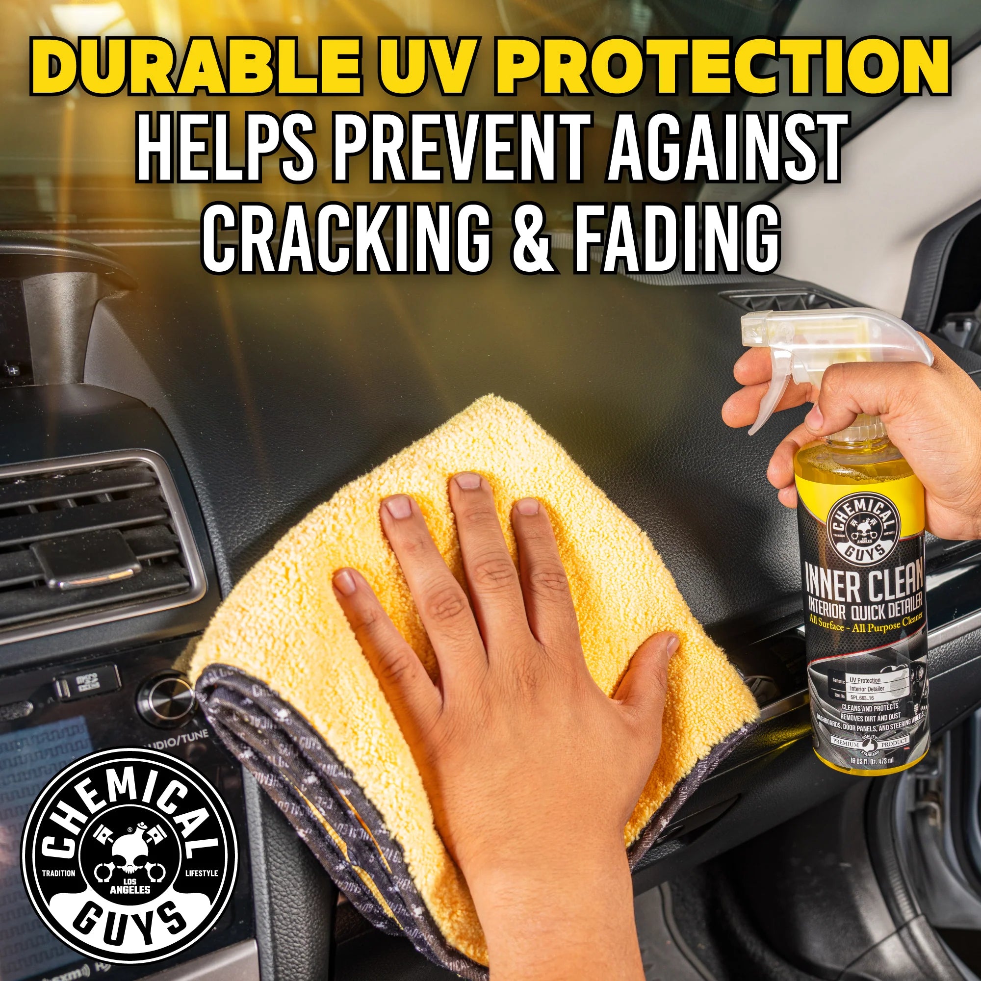 Chemical Guys Inner Clean Interior Quick Detailer & Protectant - Image 4