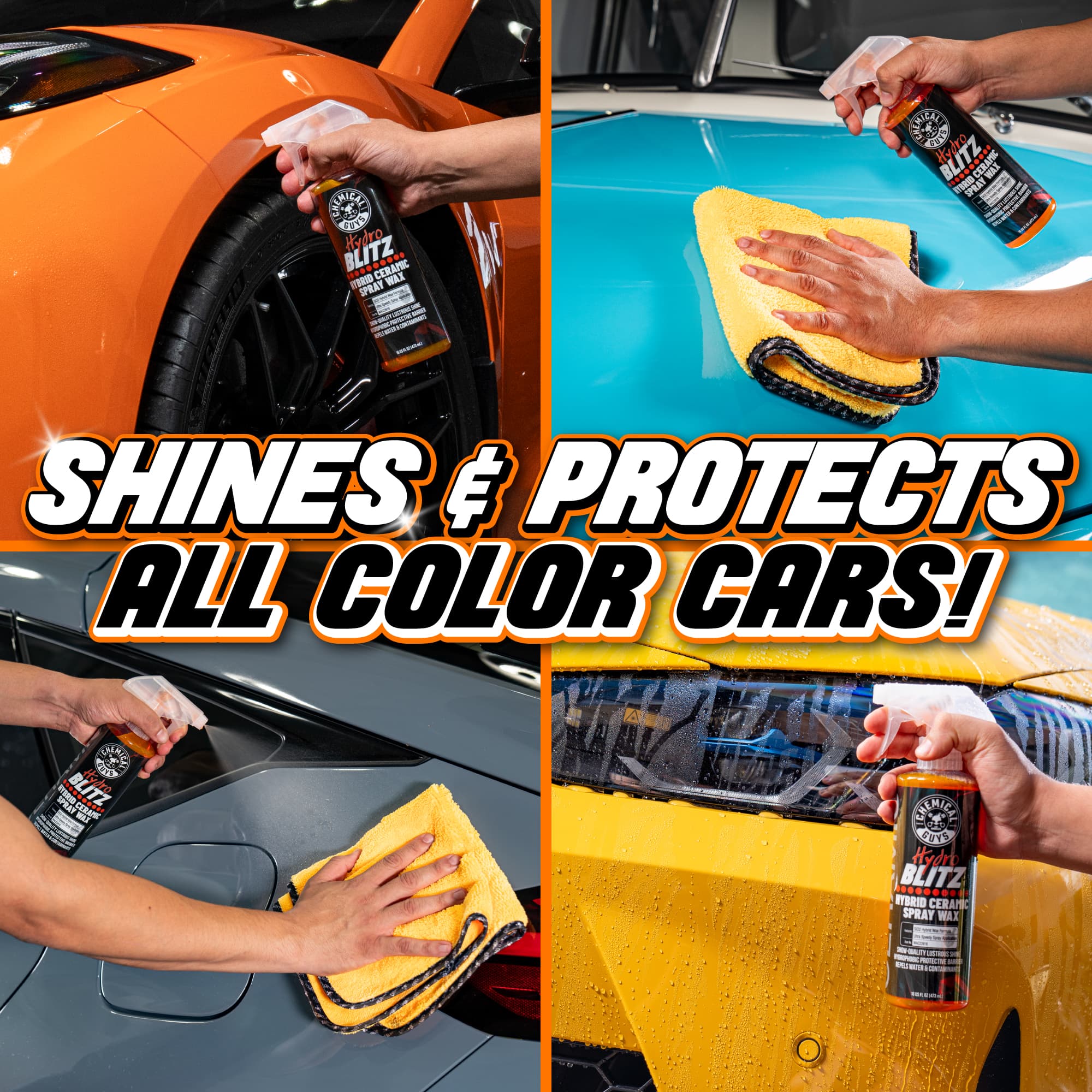 Chemical Guys HydroBlitz Hybrid Ceramic Spray Wax - Image 8