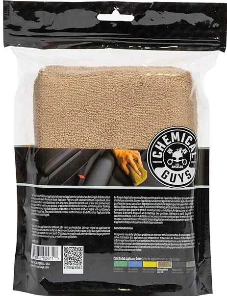 Chemical Guys Premium Grade Workhorse Microfiber Applicator - Image 2