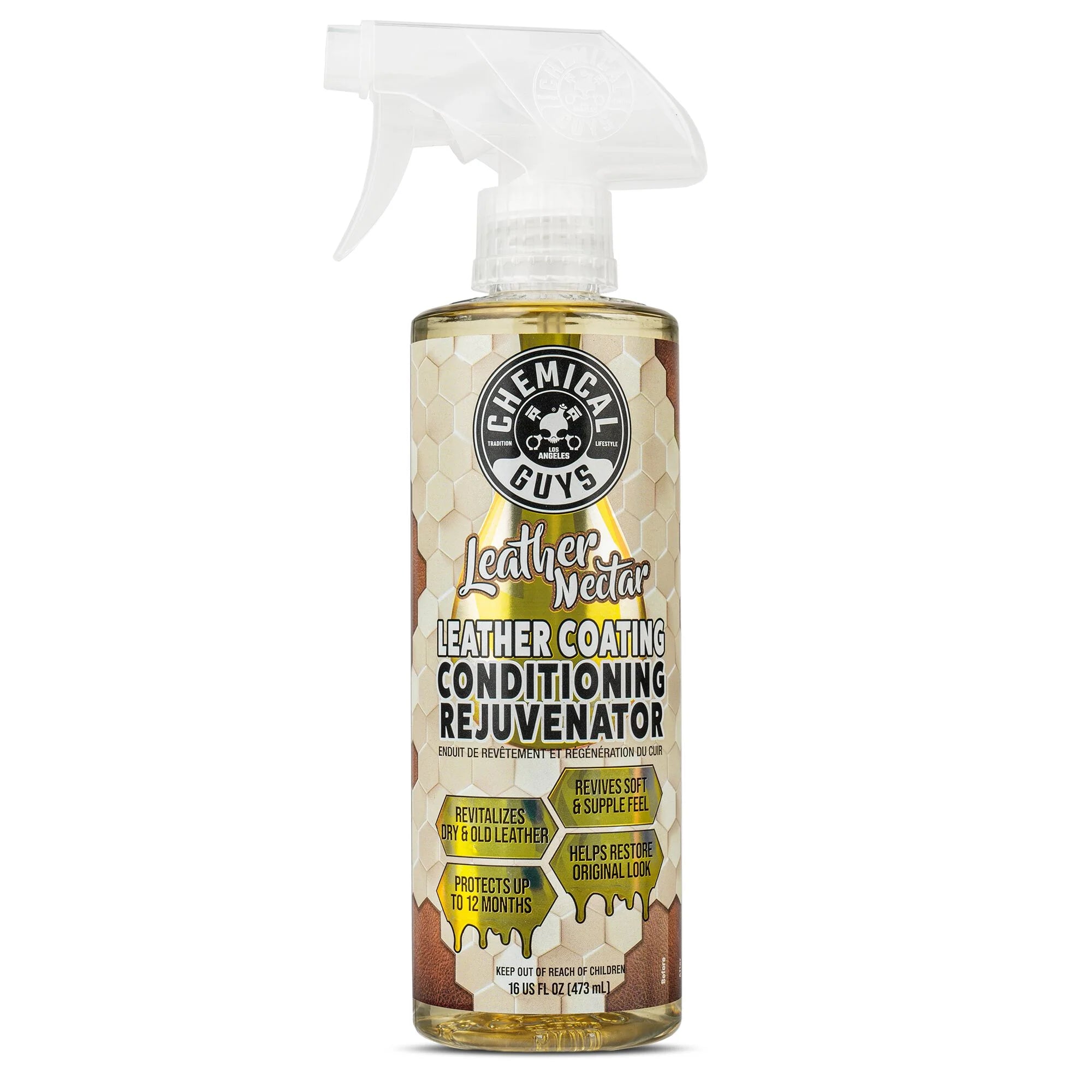 Chemical Guys Leather Nectar Leather Coating Conditioning Rejuvenator