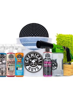 Chemical Guys Mr. Pink Foam Party Car Wash Deluxe Kit with Foam Gun