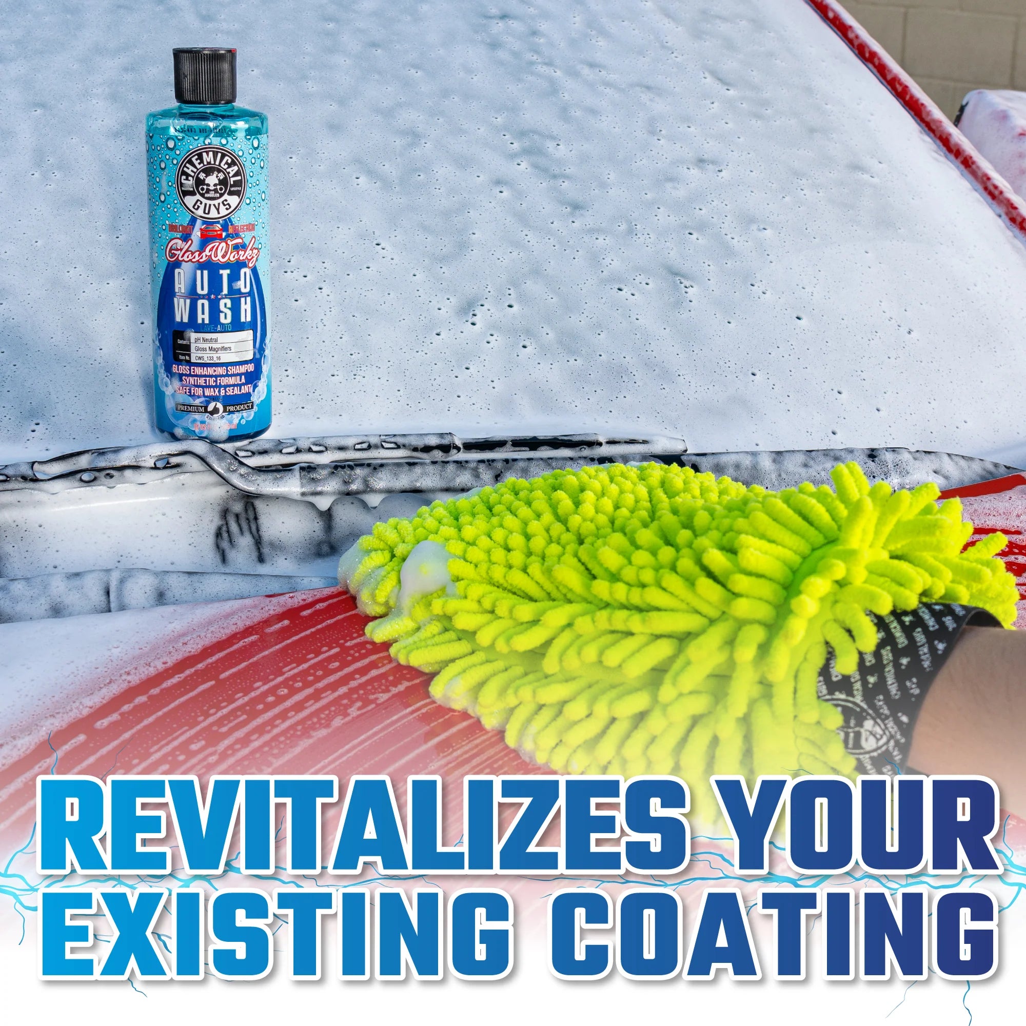 Chemical Guys Glossworkz Intense Gloss Booster And Paintwork Cleanser - Image 3