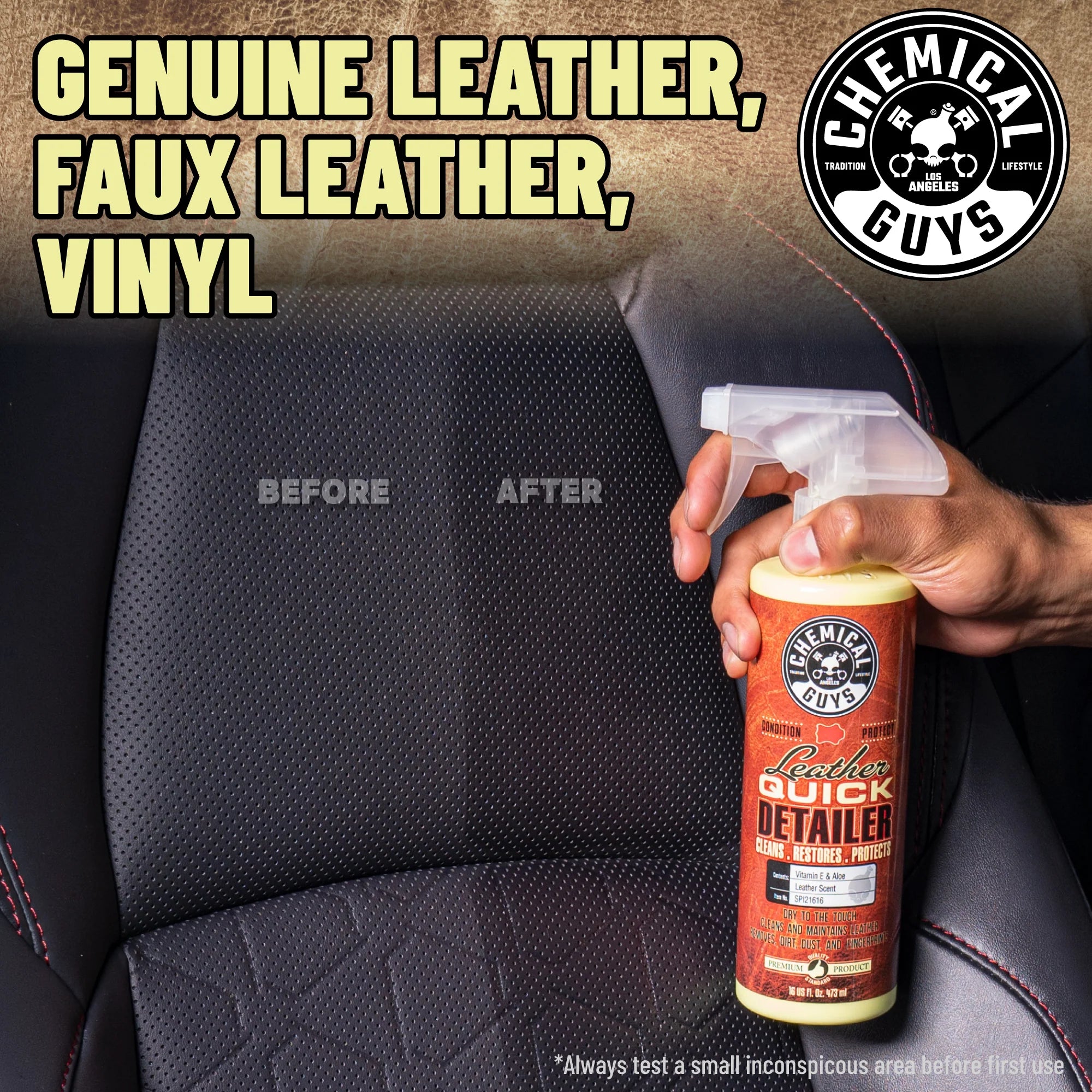 Chemical Guys Leather Quick Detailer - Image 4