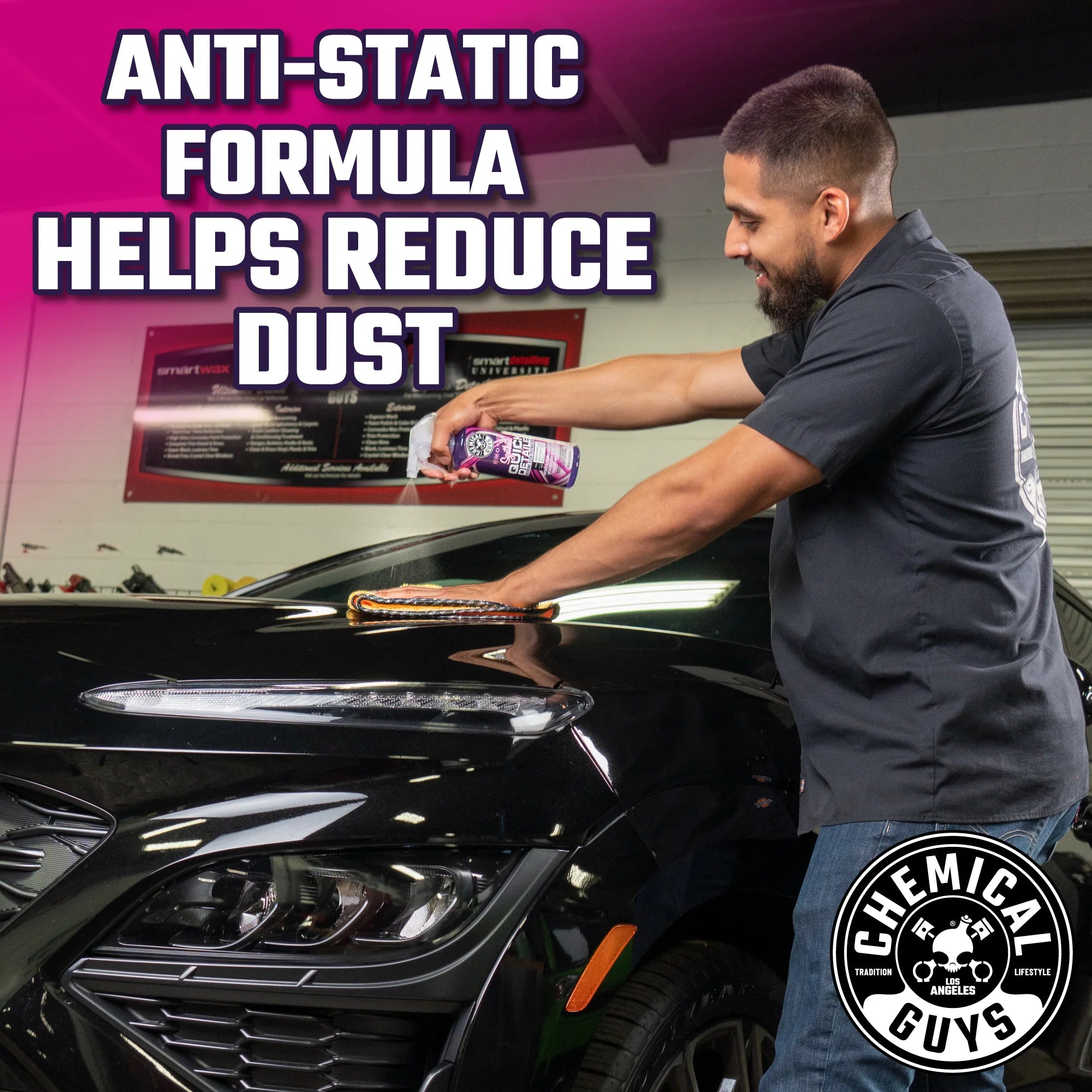 Chemical Guys Extreme Slick Streak-Free Polymer Quick Detail Spray - Image 11