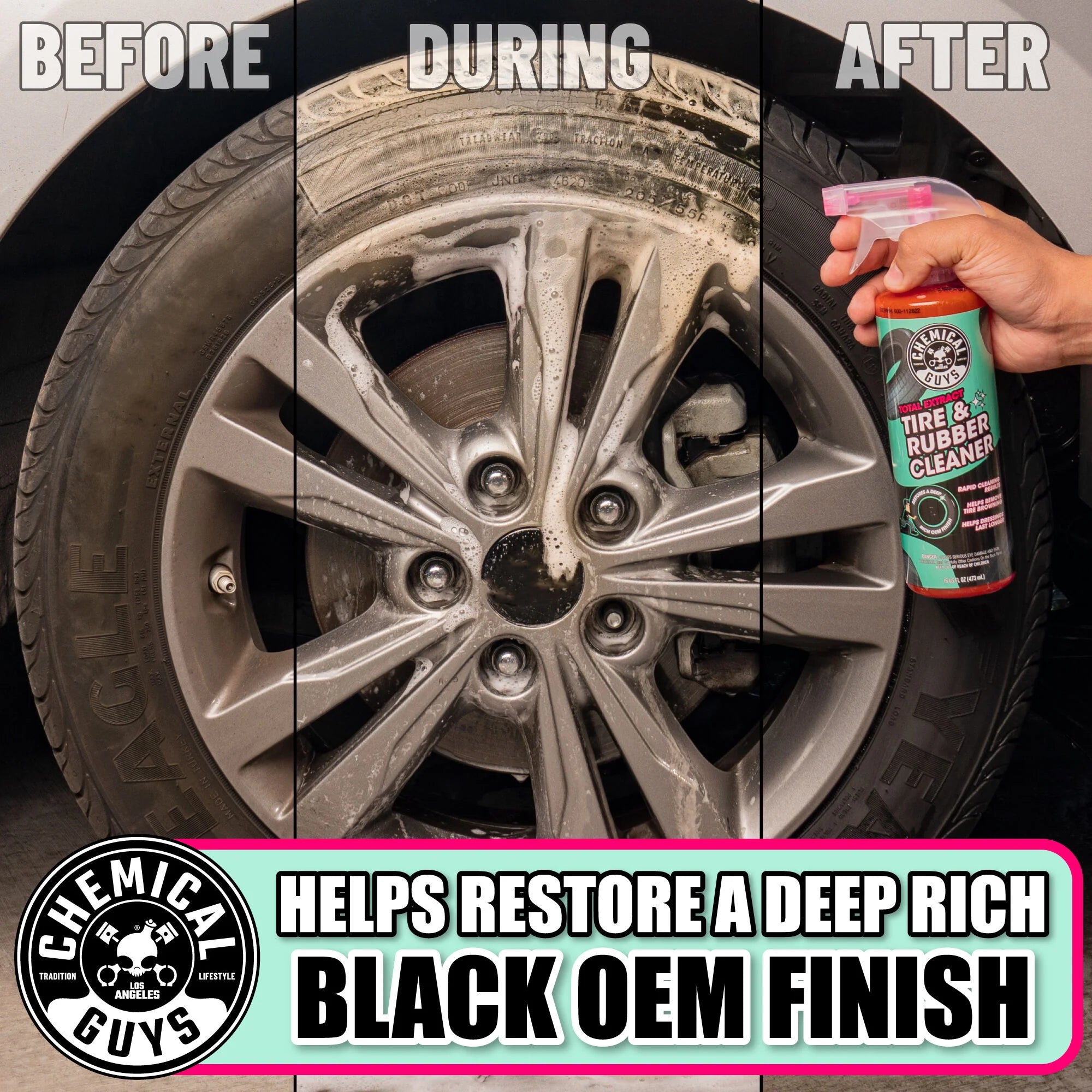 Chemical Guys Wheel & Tire Clean & Protect Kit - Image 15