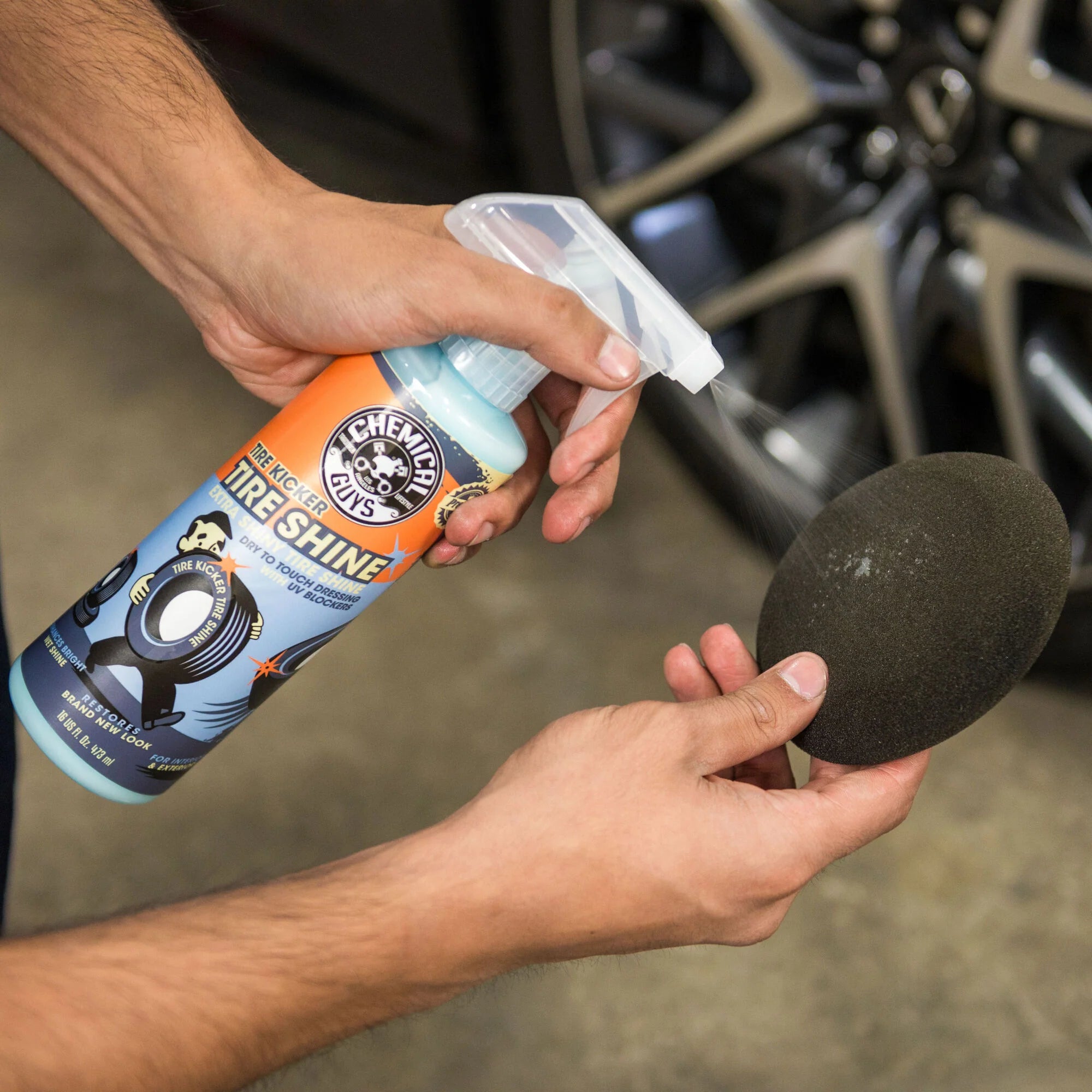 Chemical Guys Tire Kicker Extra Shiny Tire Shine - Image 12