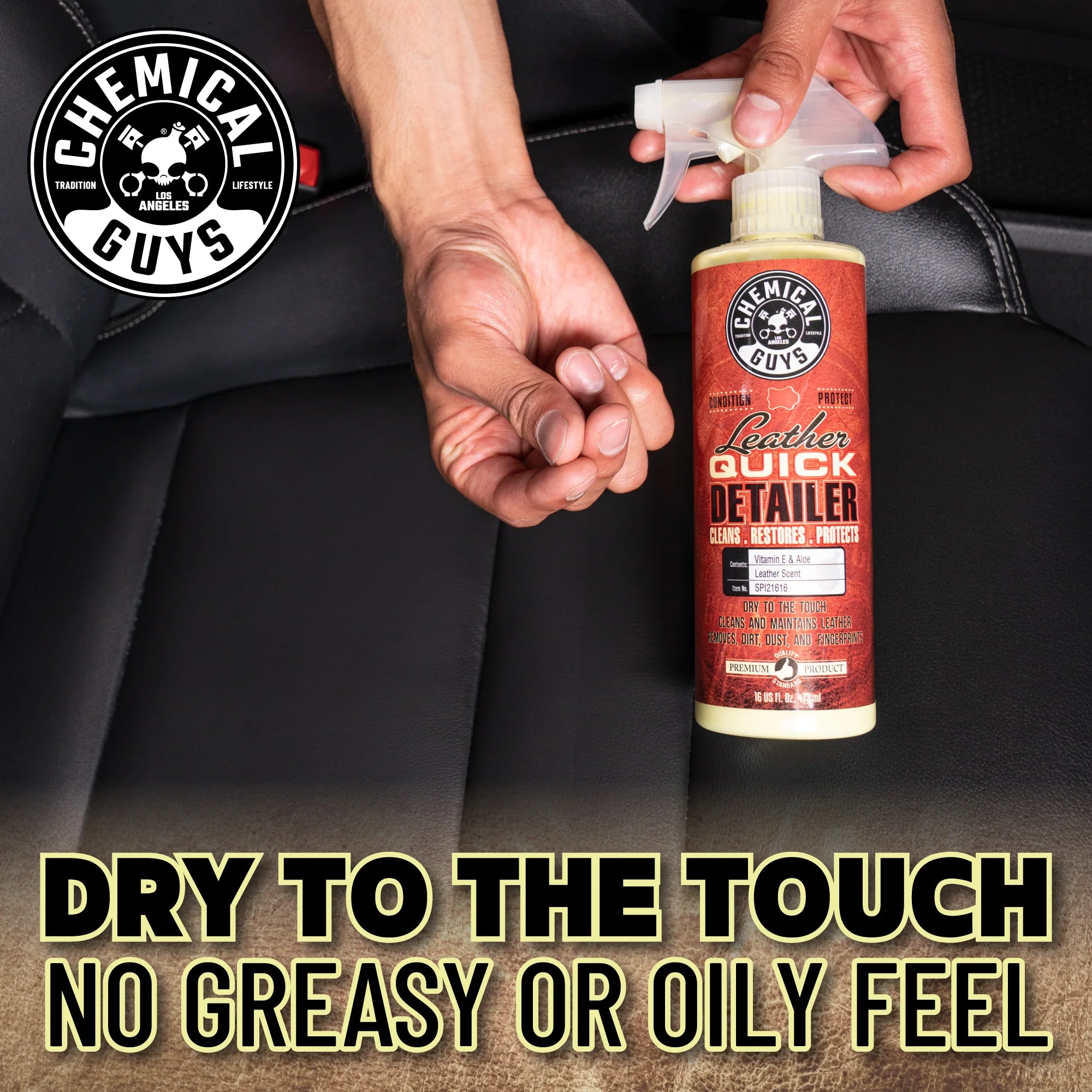 Chemical Guys Leather Quick Detailer - Image 7