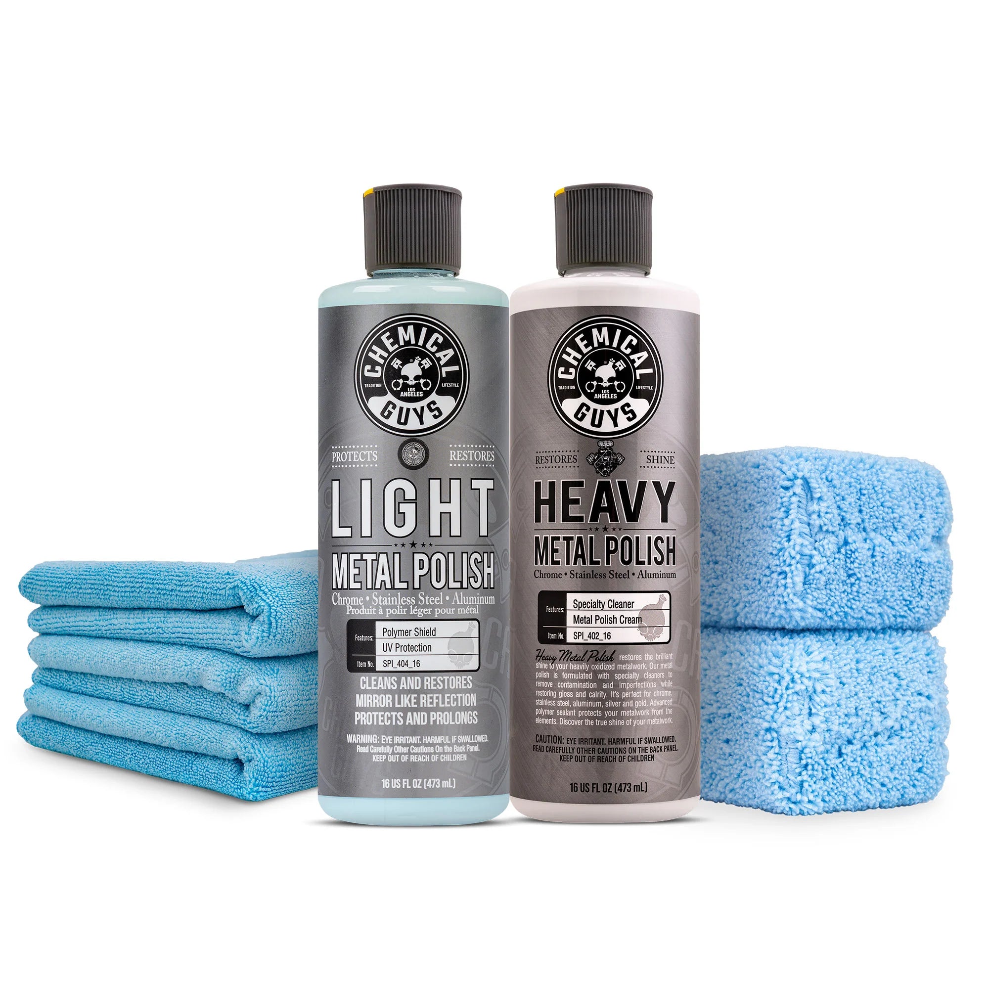 Chemical Guys Total Metal Polish Bundle