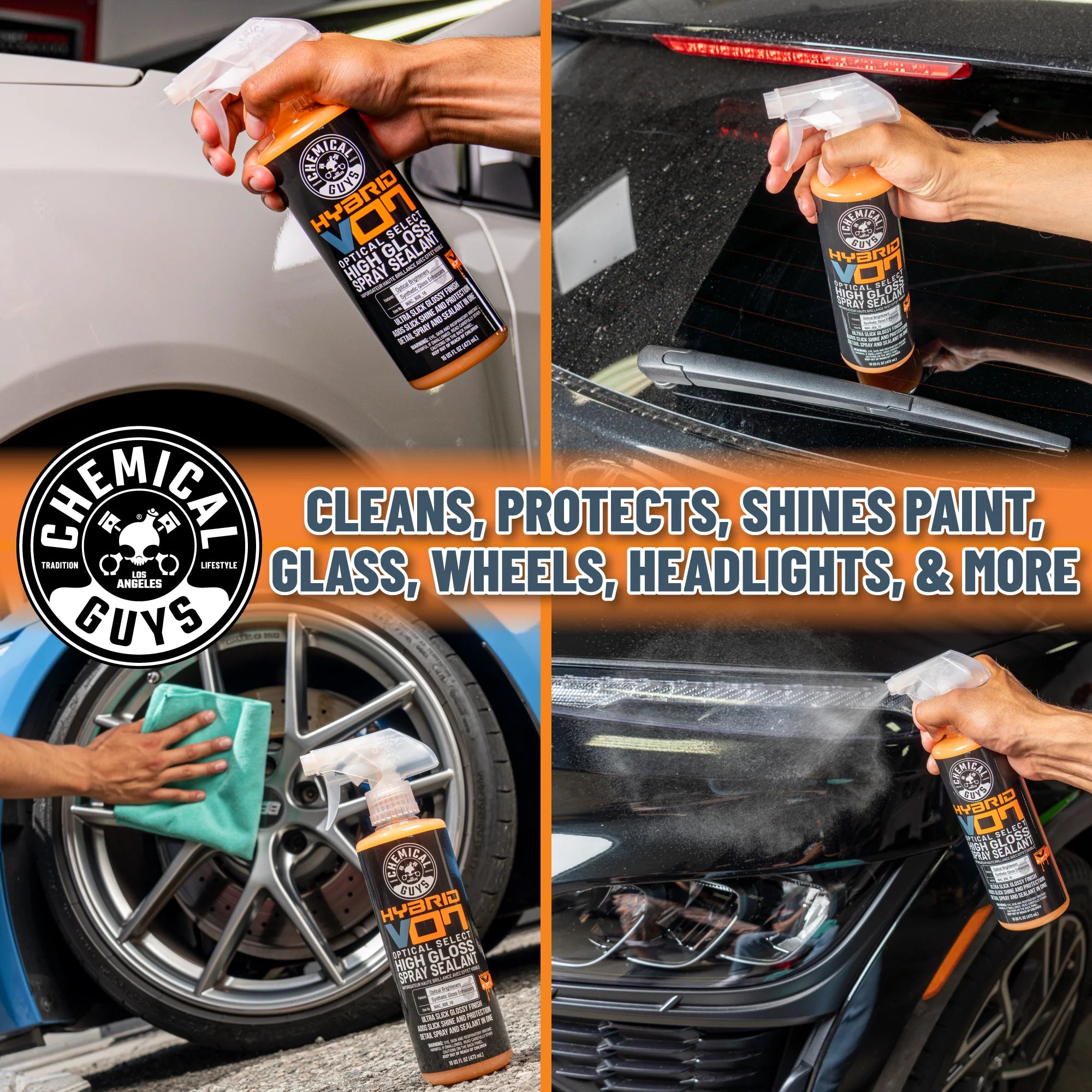 Chemical Guys Hybrid V07 Optical Select High Gloss Spray Sealant And Quick Detail Spray - Image 3