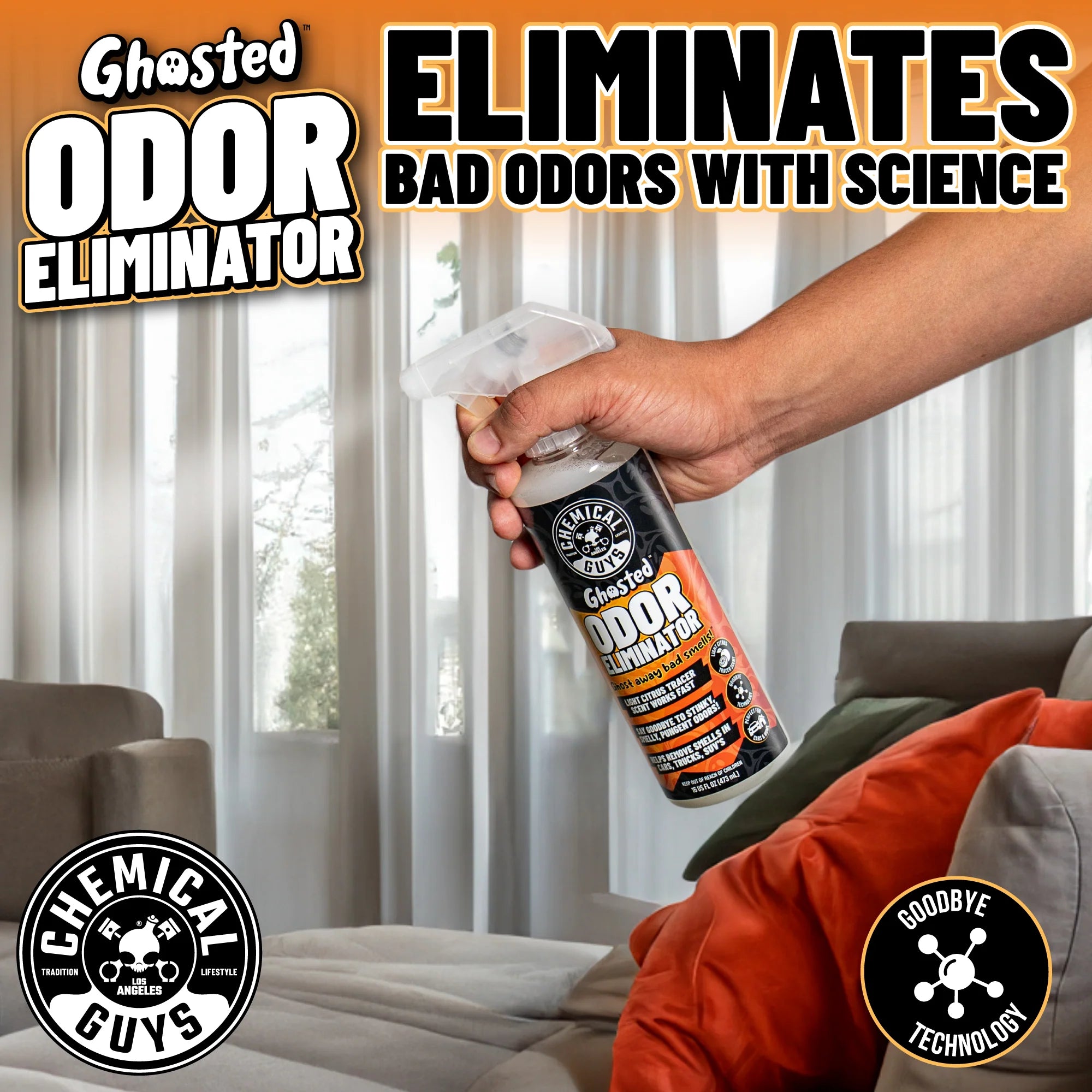 Chemical Guys Ghosted Odor Eliminator - Image 8