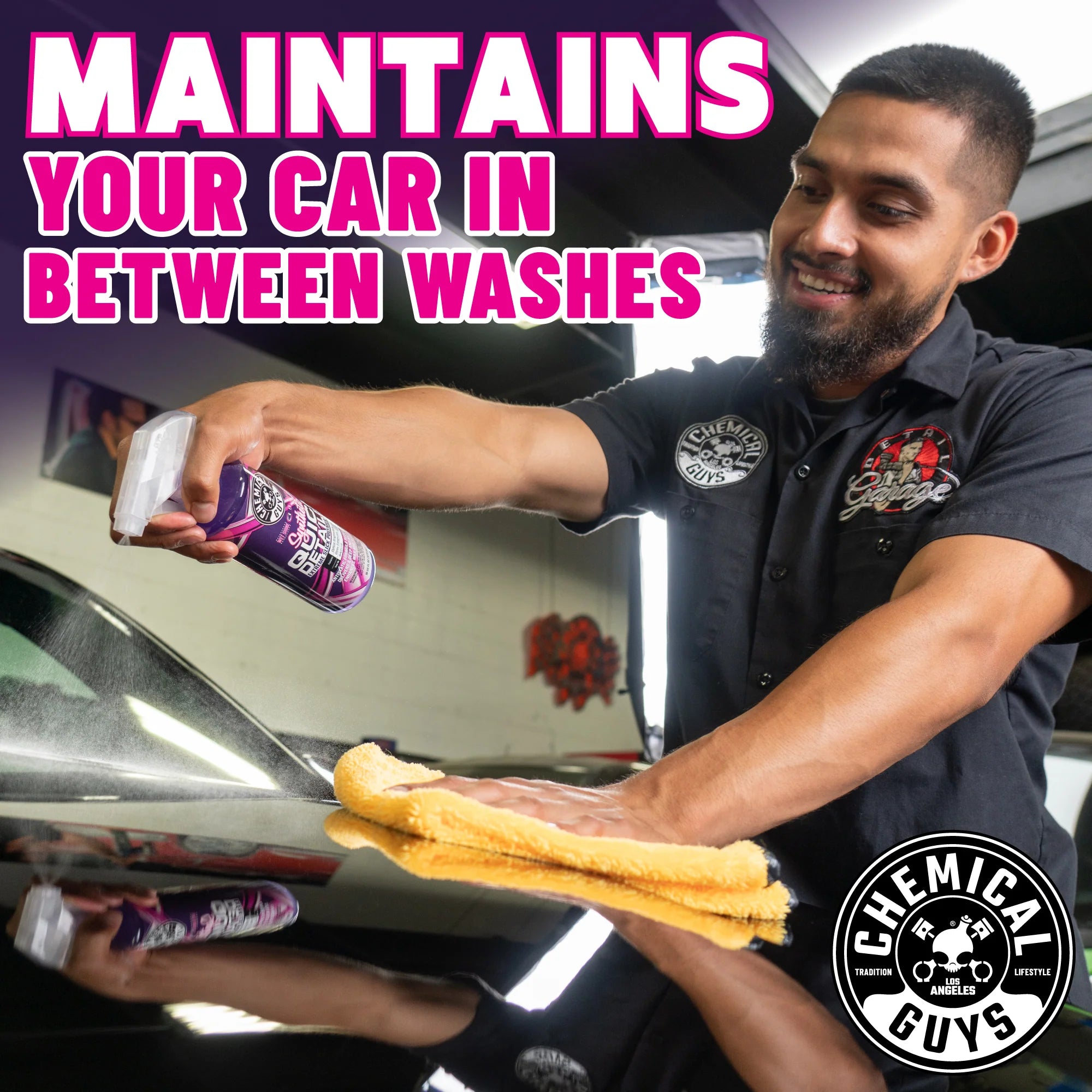 Chemical Guys Extreme Slick Streak-Free Polymer Quick Detail Spray - Image 7
