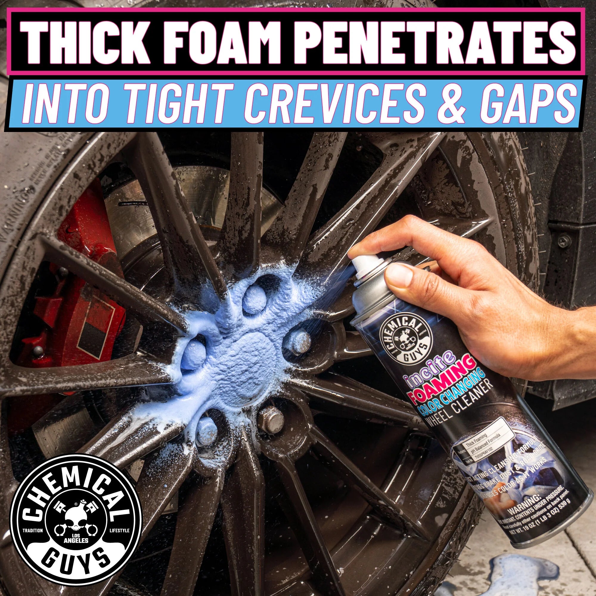 Chemical Guys Incite Foaming Wheel Cleaner - Image 8