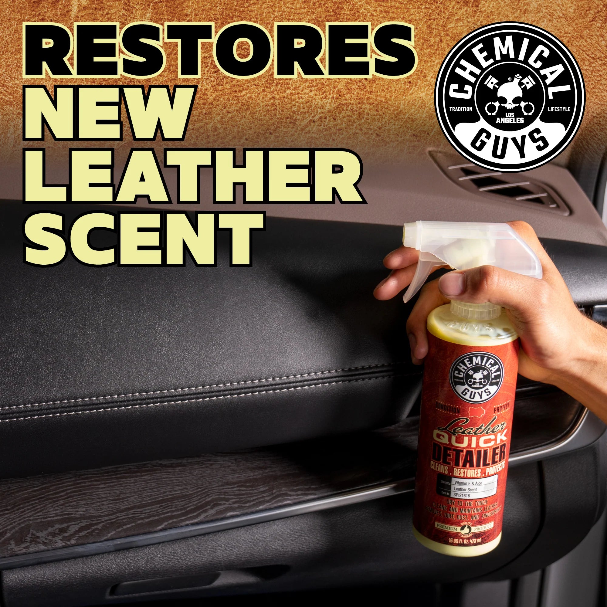 Chemical Guys Leather Quick Detailer - Image 6
