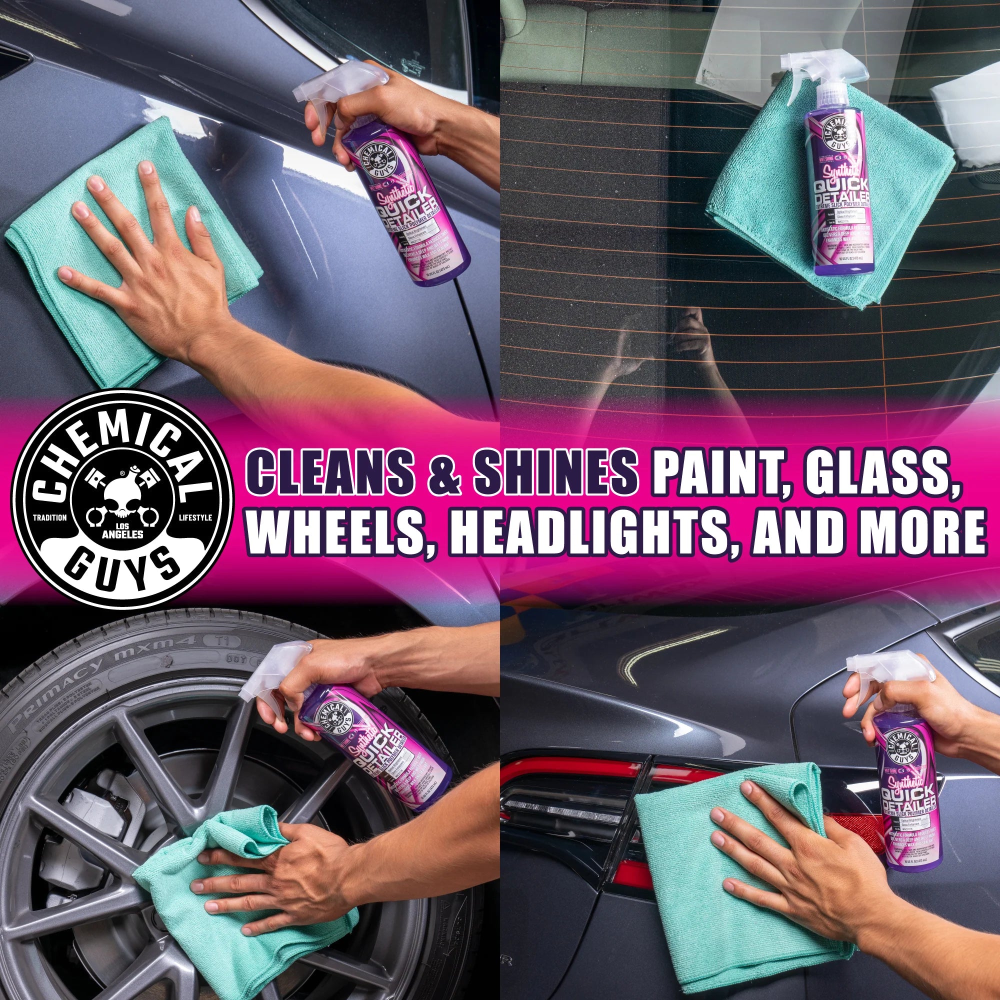 Chemical Guys Extreme Slick Streak-Free Polymer Quick Detail Spray - Image 5