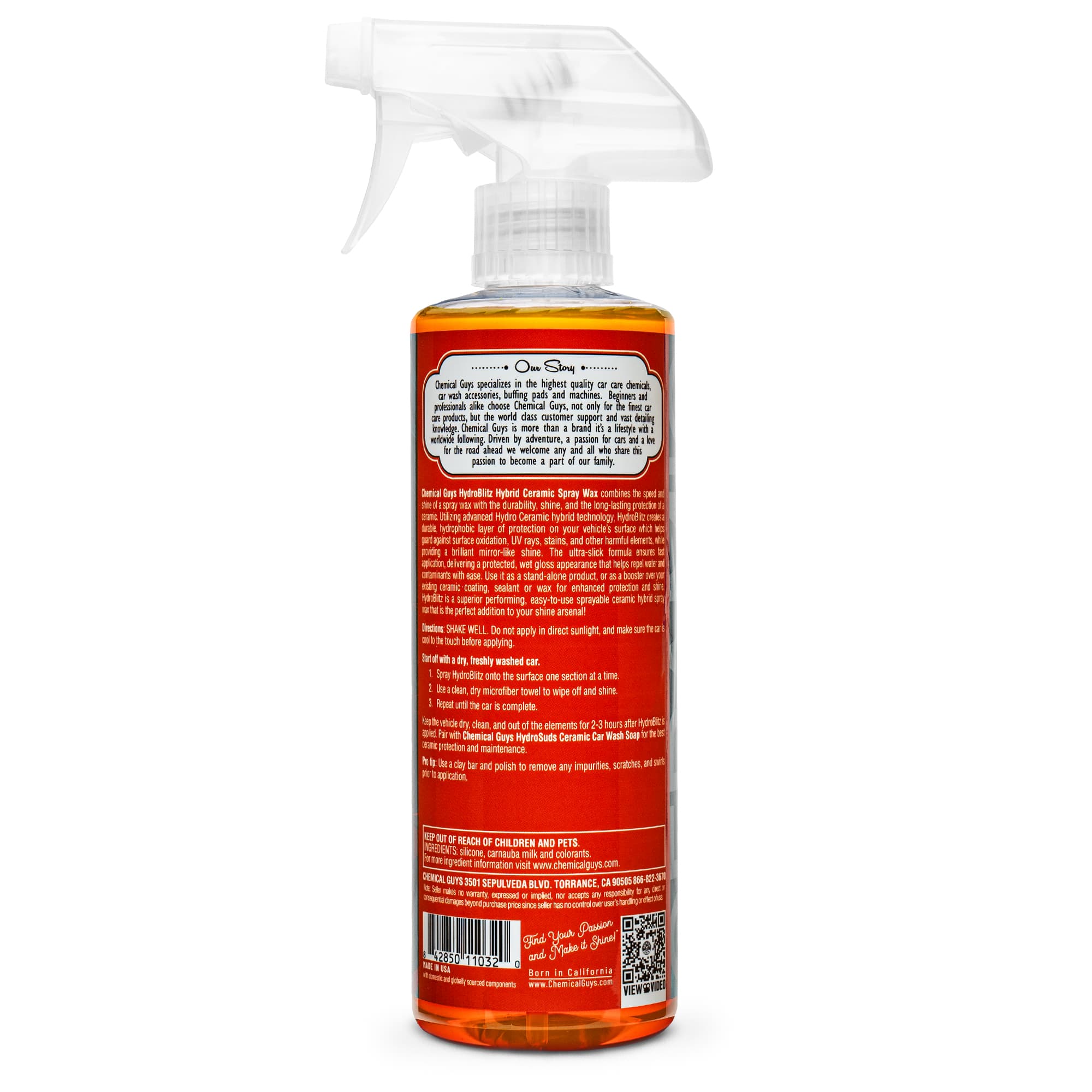Chemical Guys HydroBlitz Hybrid Ceramic Spray Wax - Image 9
