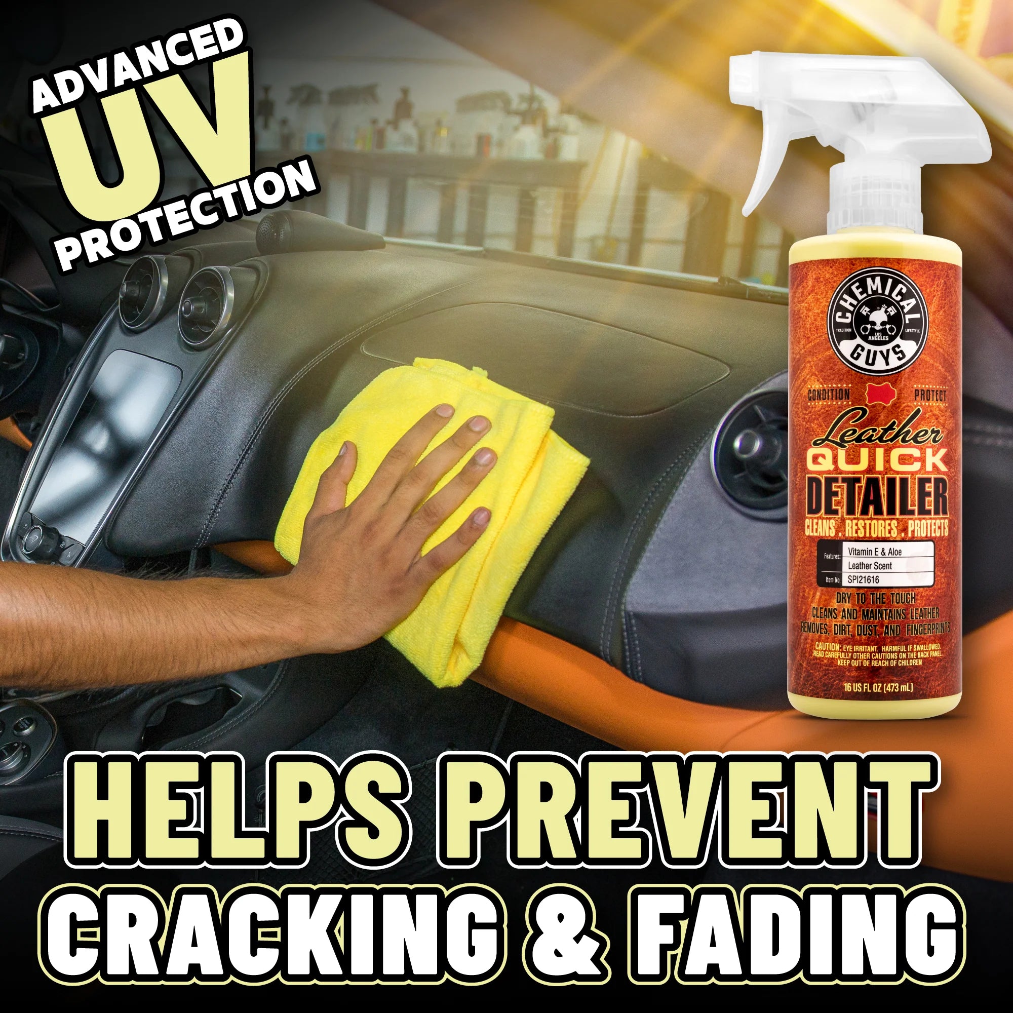 Chemical Guys Leather Quick Detailer - Image 3