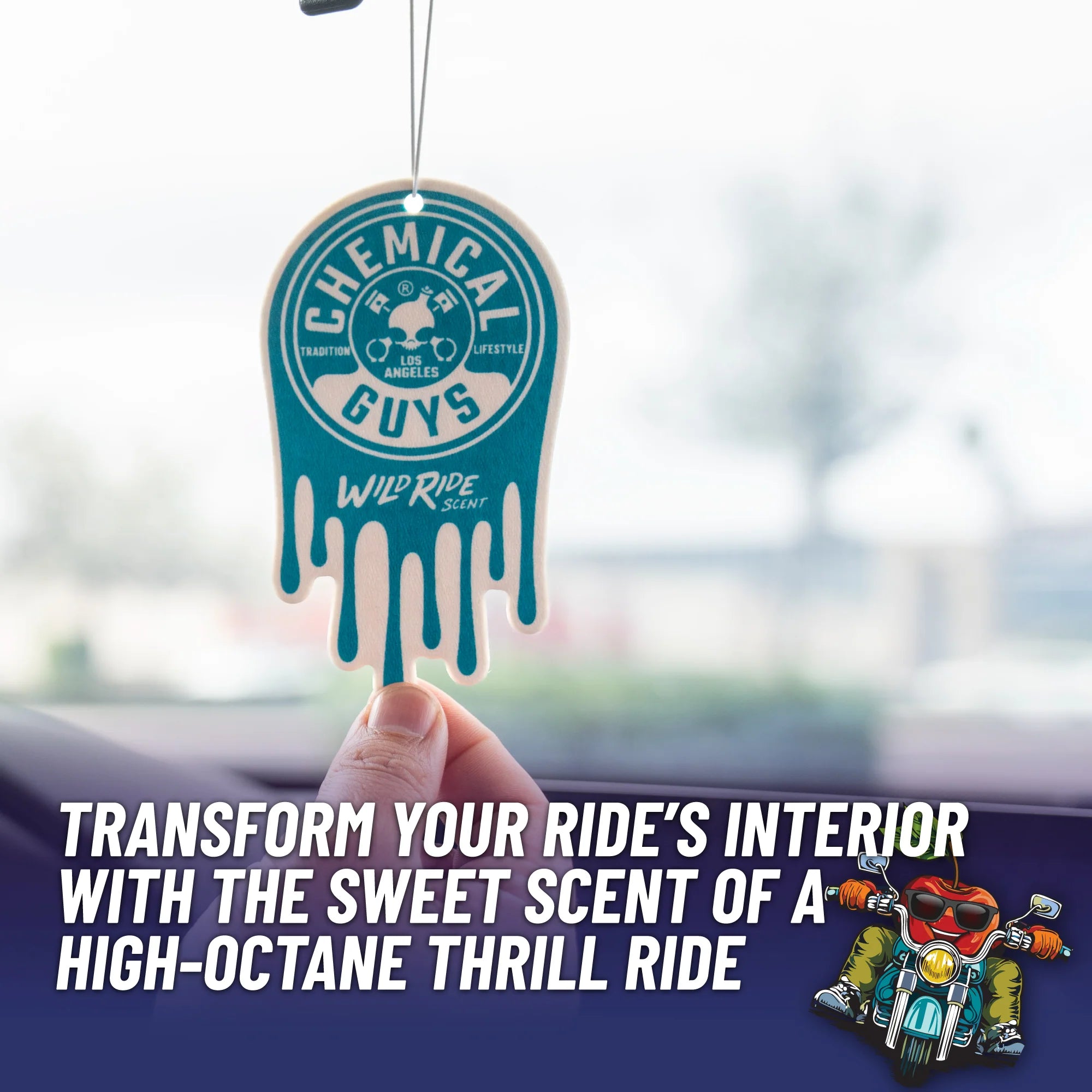 Chemical Guys Wild Ride Hanging Air Freshener - Image 2