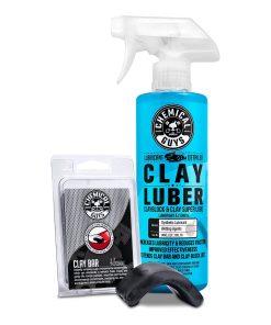 Chemical Guys Heavy Duty Clay Bar & Luber Synthetic Lubricant Kit Bundle