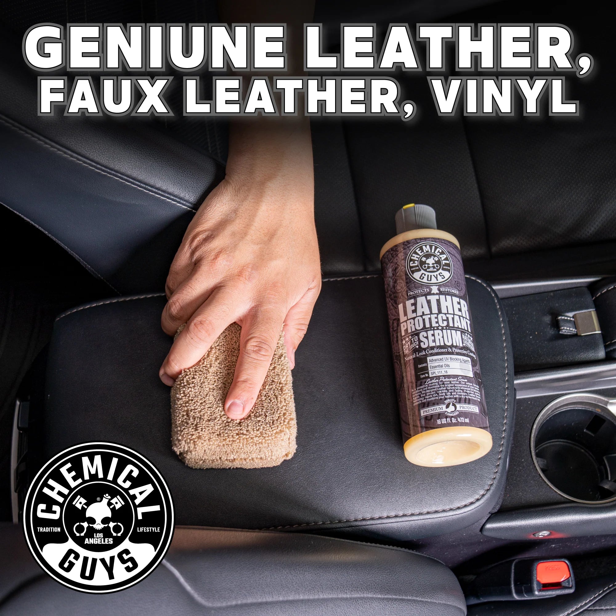 Chemical Guys Leather Serum Protectant - Image 5