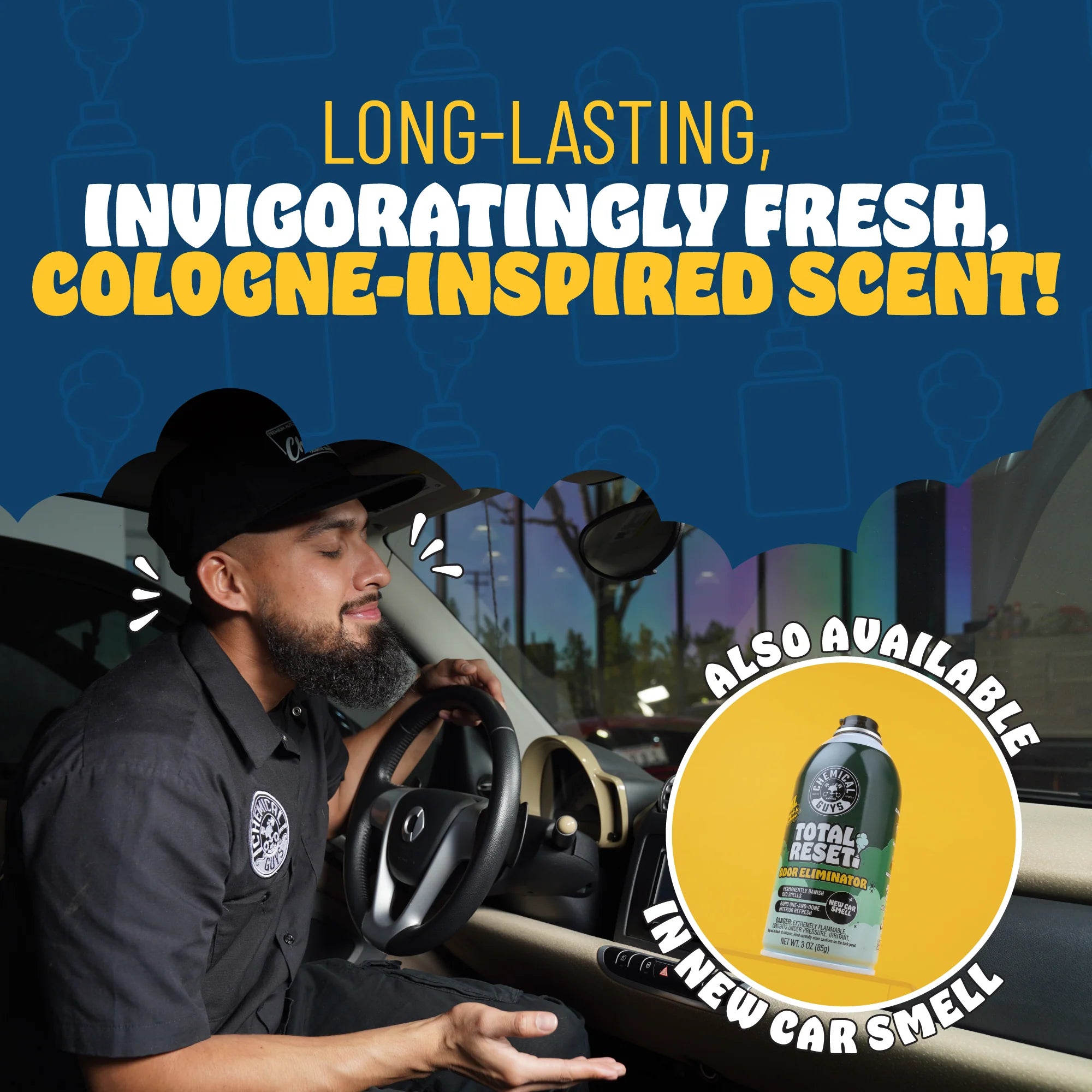 Chemical Guys Total Reset Odor Eliminator - Black Frost Scent - Image 5