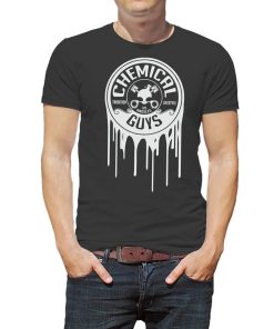 Chemical Guys White Dripping Logo T-Shirt, SEMA Edition