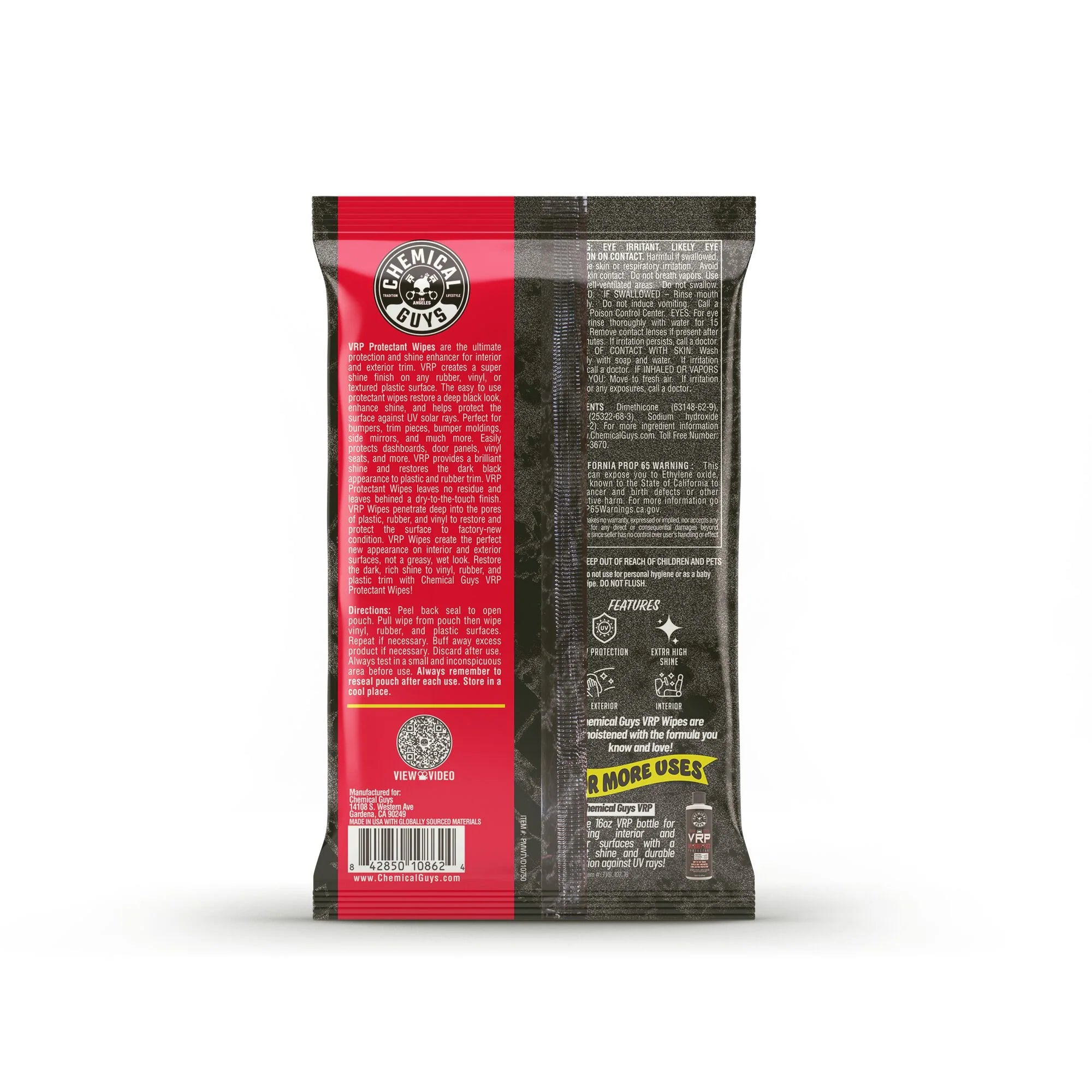 Chemical Guys VRP Protectant Wipes - Image 4