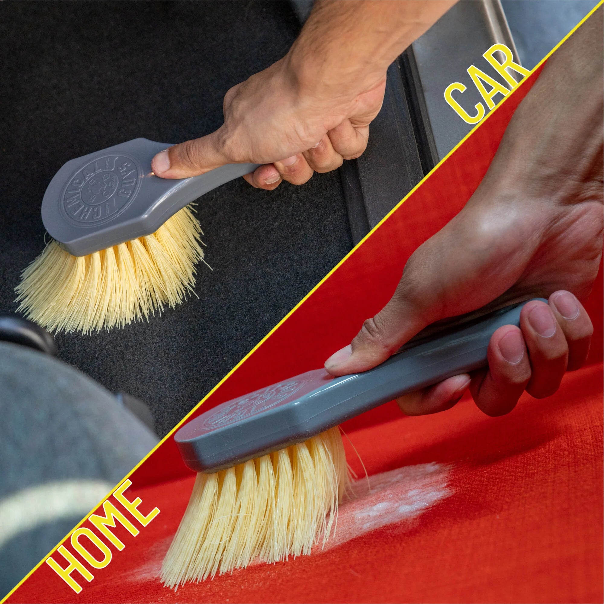 Chemical Guys Nice & Stiff Heavy Duty Carpet & Interior Brush - Image 6