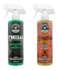 Chemical Guys New Car & Leather Air Scent Combo Bundle