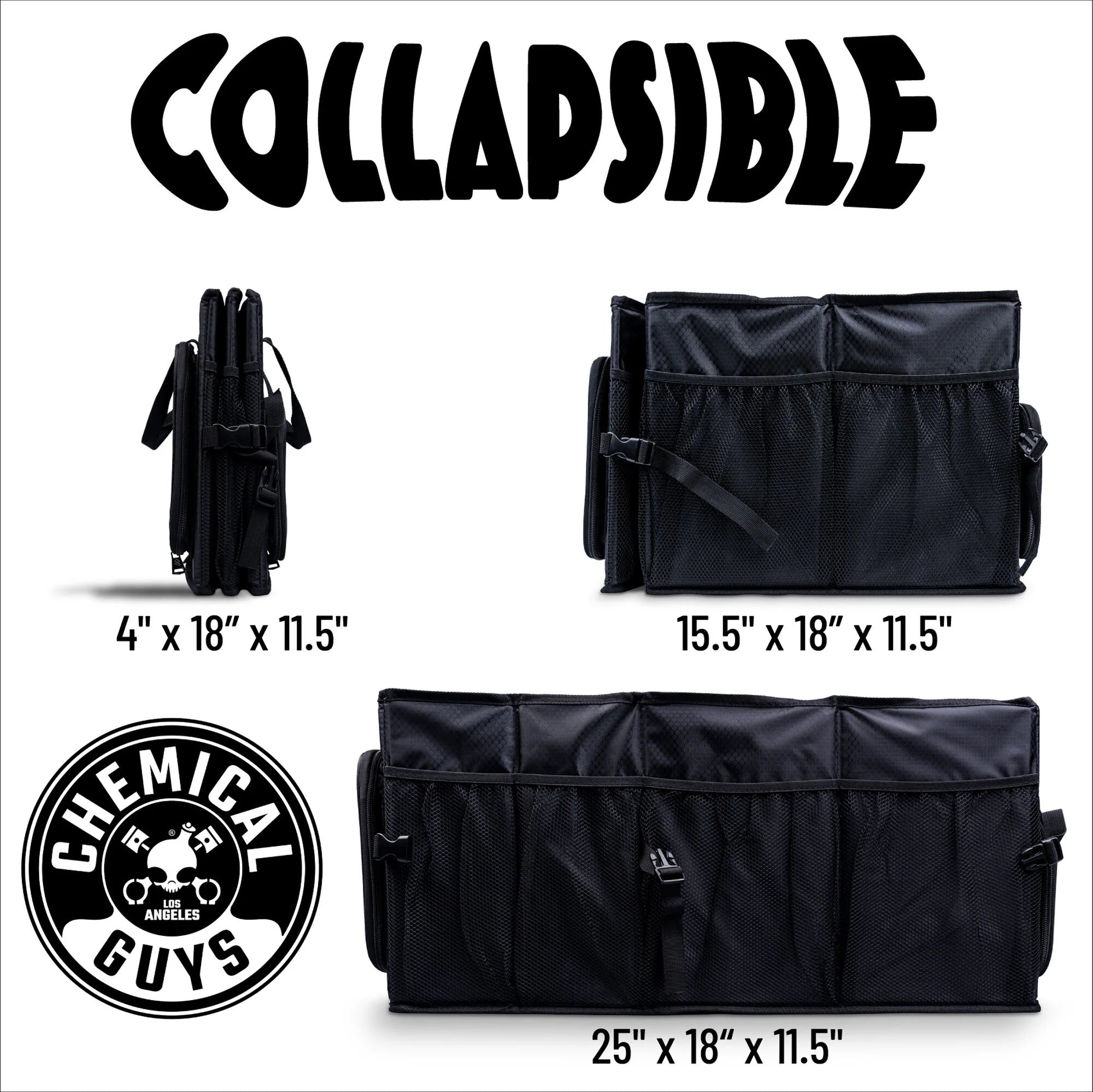 Chemical Guys Ride Along Large Space Trunk Organizer - Image 5