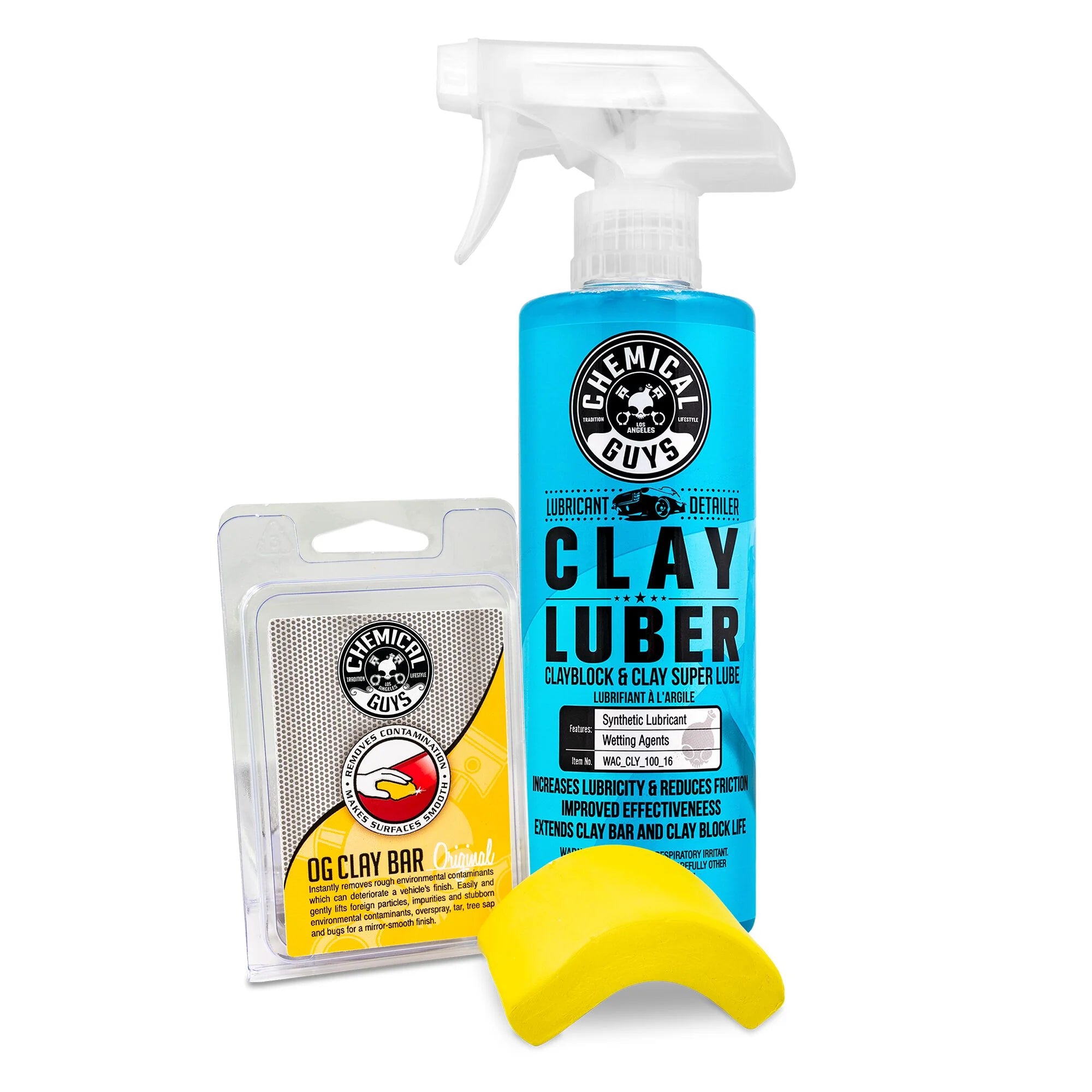 Chemical Guys Light/Medium Clay Bar Starter Bundle