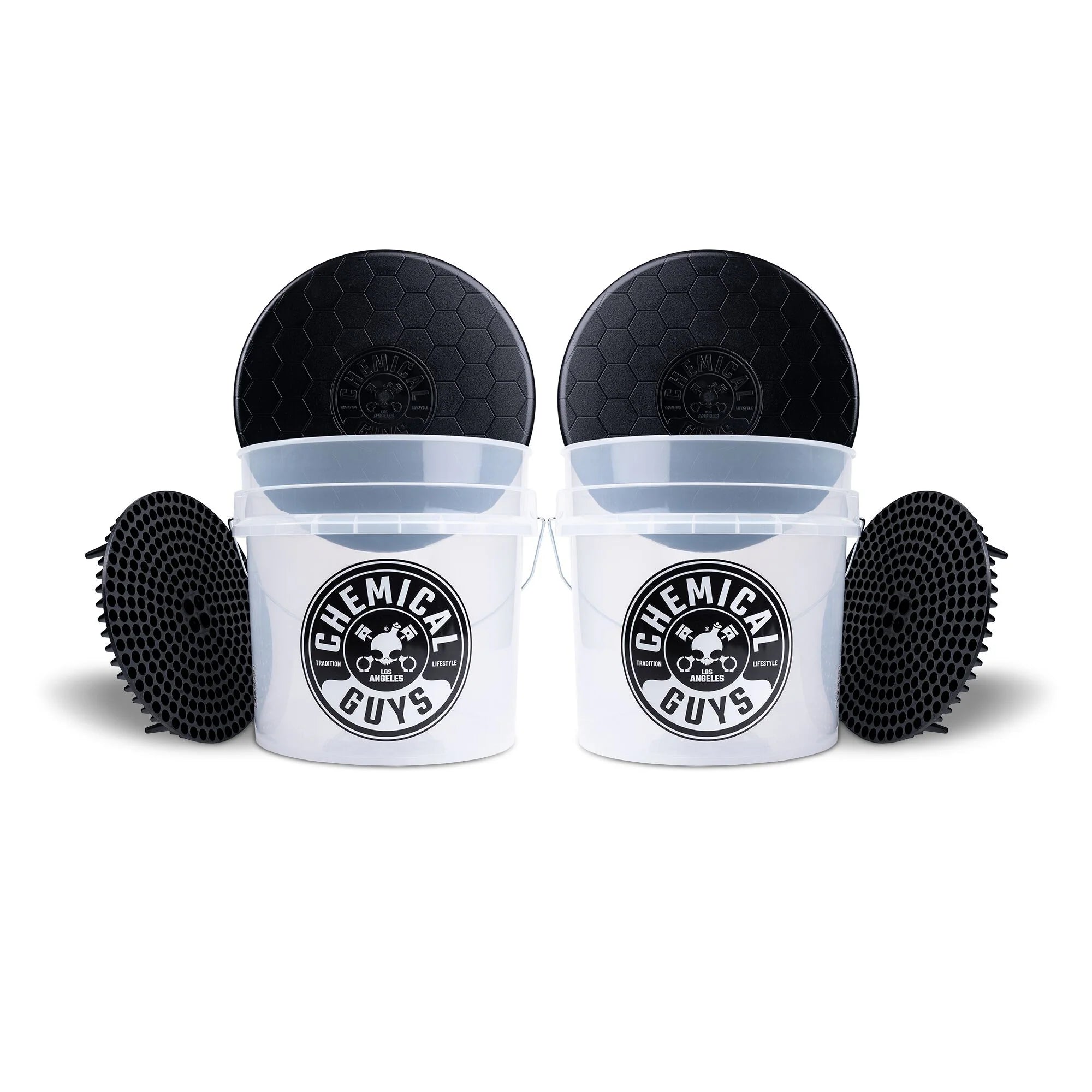 Chemical Guys Two-Bucket Method Starter Bundle w/Lids