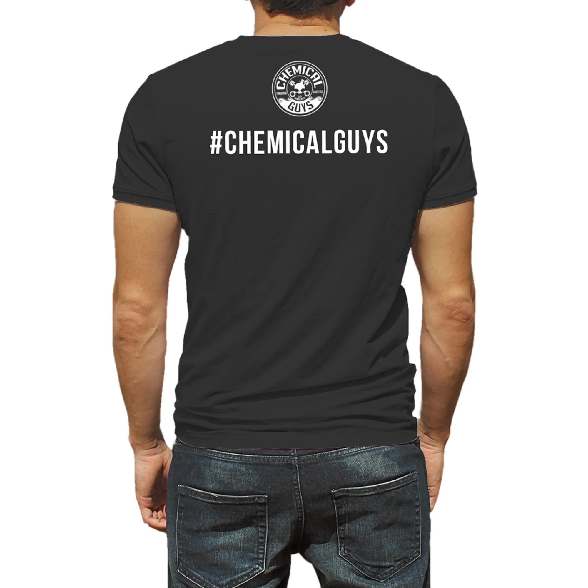 Chemical Guys White Dripping Logo T-Shirt, SEMA Edition - Image 2