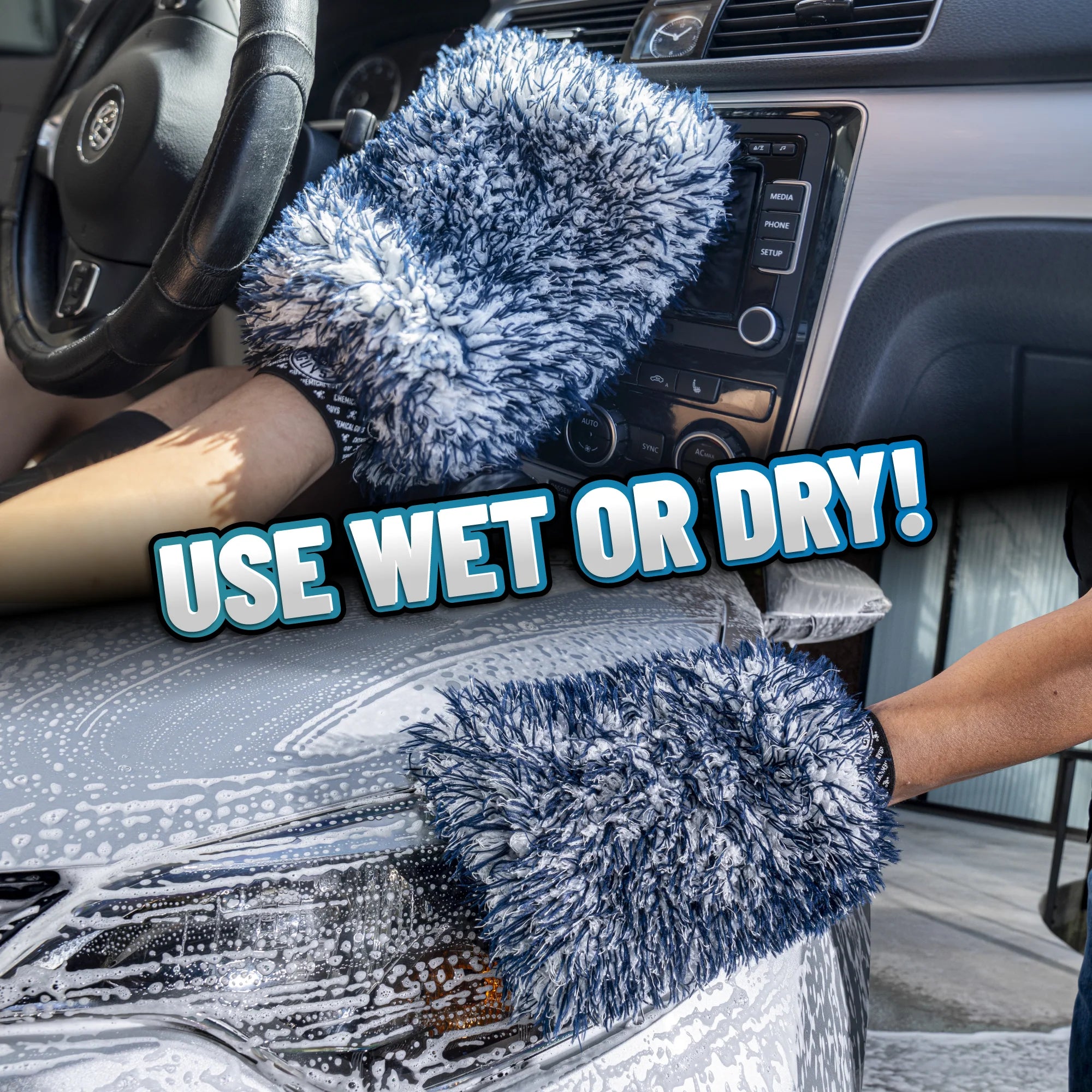 Chemical Guys The Dually Microfiber Wash Mitt - Image 4