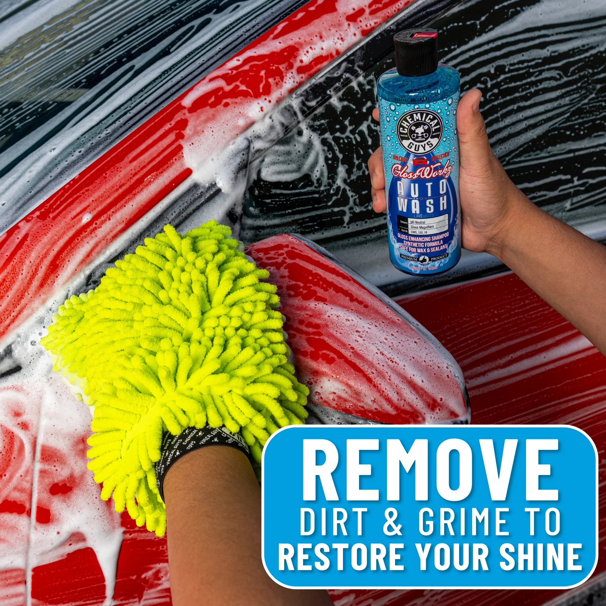 Chemical Guys Glossworkz Intense Gloss Booster And Paintwork Cleanser - Image 7